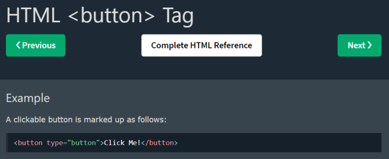 button: Tags Html Untuk Membuat Tombol Interaktif Pada Halaman